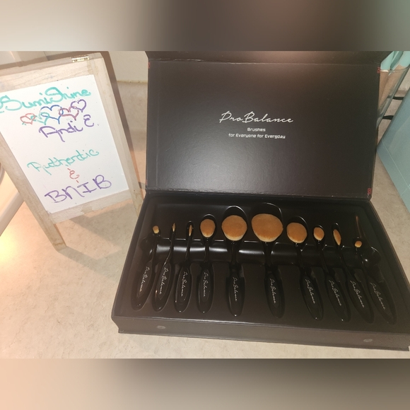 ProBalance 10 Piece Oval Brush Set, BNIB - Picture 4 of 5